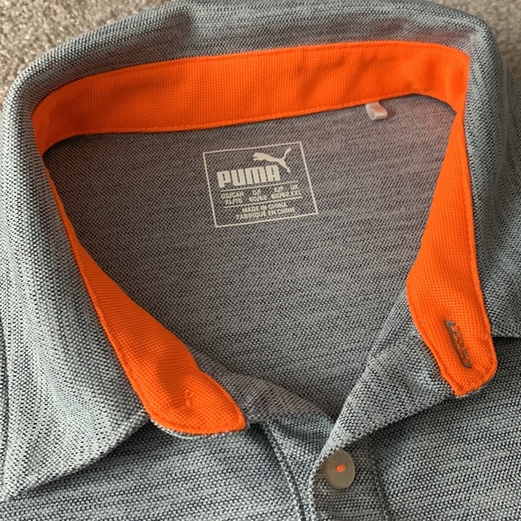 Mens Puma golf style short sleeve shirt - Picture 2 of 7